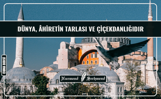 DÜNYA, ÂHİRETİN TARLASI VE ÇİÇEKDANLIĞIDIR